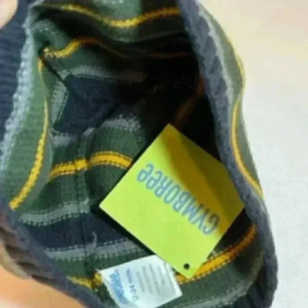 Gymboree Children’s Hats Beanies Lot Of 2 Striped Hats 12 To 24‎ Months NWT
